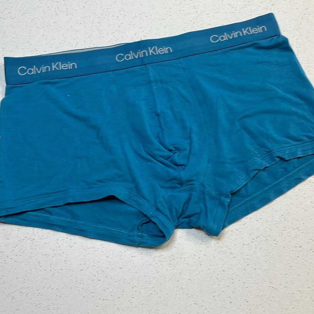 Calvin Klein Blue Trunks Brief Underwear Size